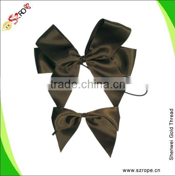fashion stain bow with elastic cord