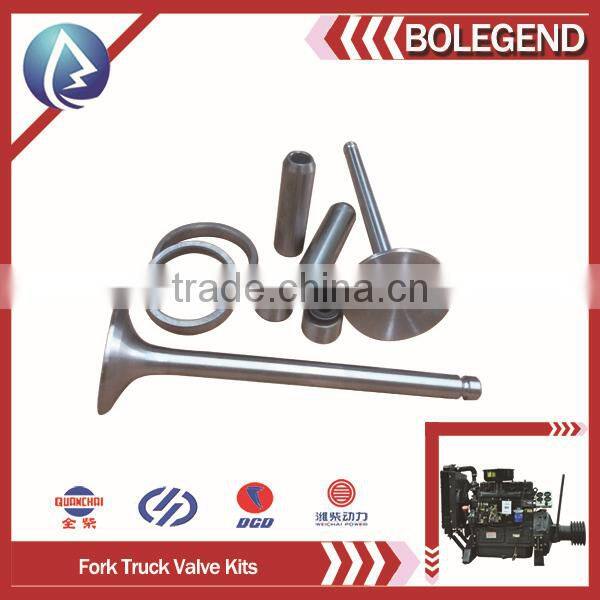 Xinchang490 forktruck diesel engine valve 4pcs kits