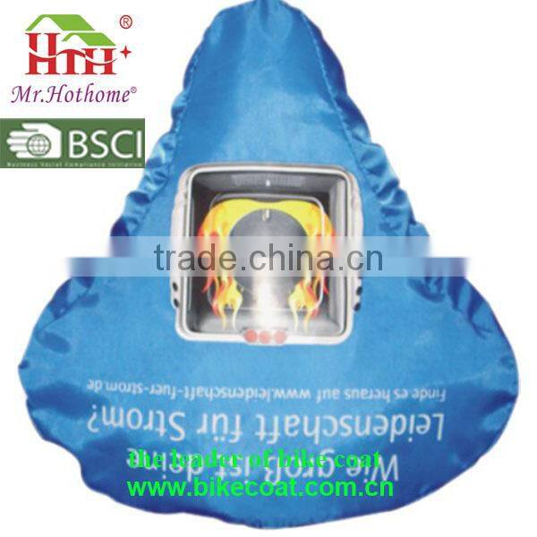 waterproof and popular sublimation seat cover for bicycle