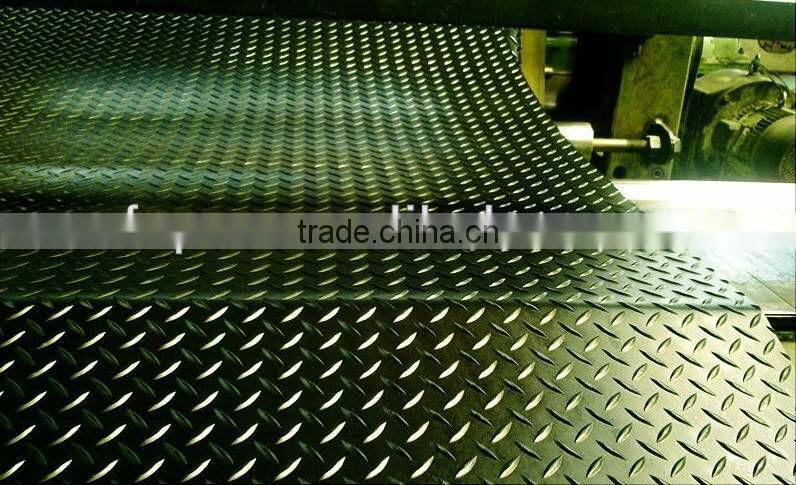 diamond rubber flooring/anti-slip rubber mats/diamond sheet/Diamond Tread Pattern rubber Flooring
