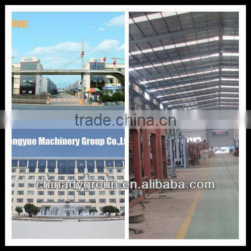 Dongyue simens motor PLC control Bamboo Pallet block making machine in libya