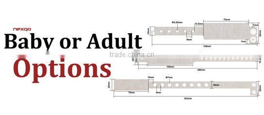 Soft PVC low cost waterpfoof RFID disposable wristbands