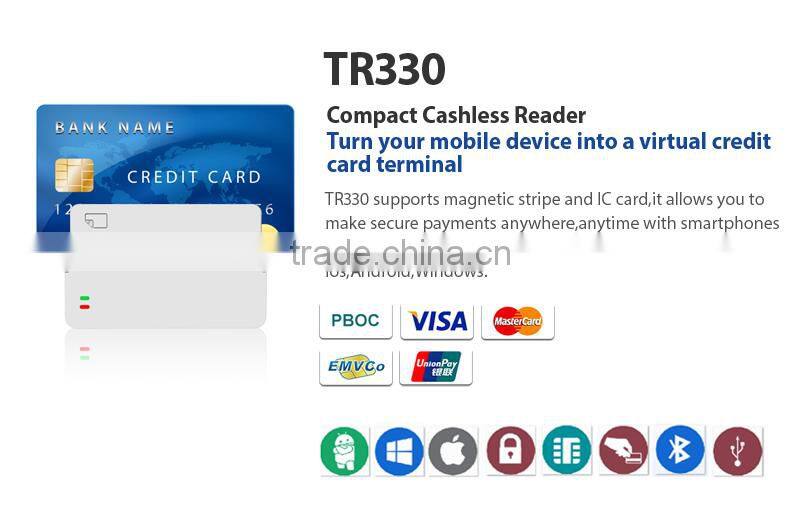 mobile headphone jack card swipe machine