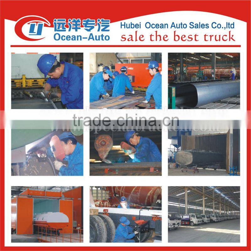 China new stainless steel small 5000 liter water tank truck