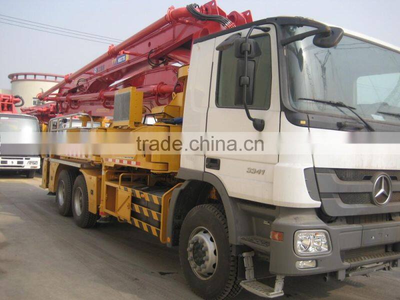 2017 hot sale 53m isuzu concrete pump truck
