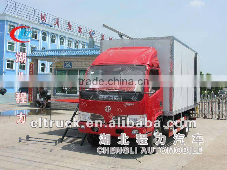 Dongfeng 4*2 movable stage trucks for sale