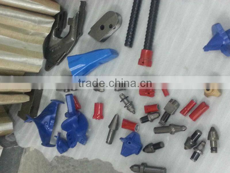 Tungsten carbide bullet teeth