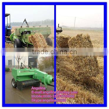 hot selling square shape rice straw baler for sale