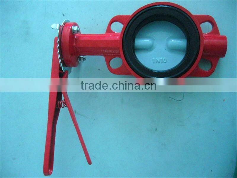 high quality casting valve body factory good design butterfly valve