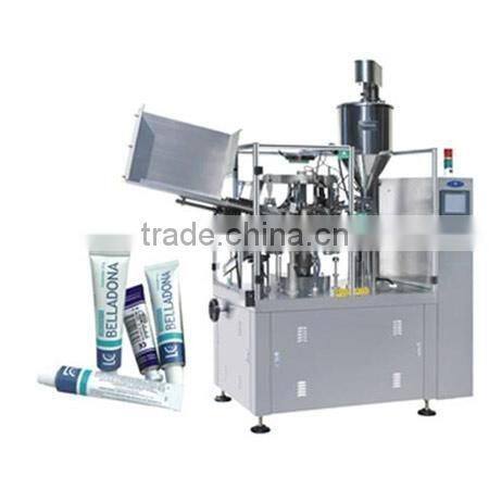 RGF-80Z-B High Speed liquid Cream Filling Sealing Machine With Metal tubes