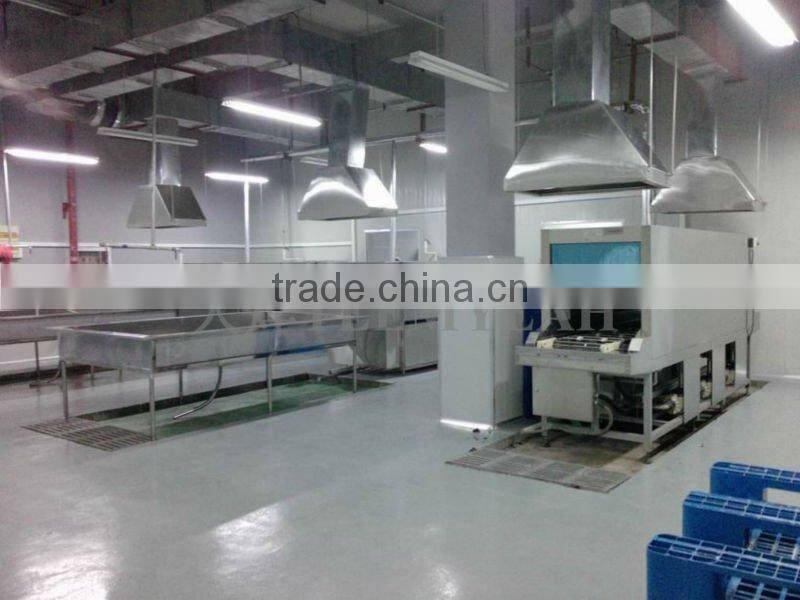 Shanghai j. z. f. cold chain fast food factory industrial washing machine