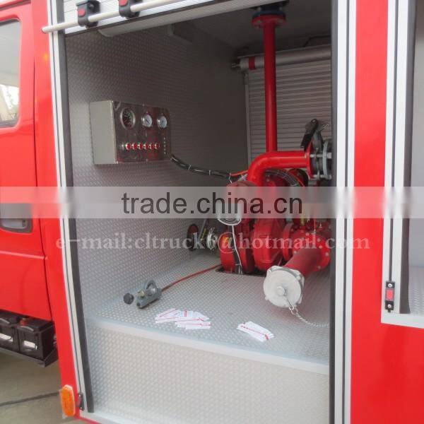 SINOTRUK HOWO 4x2 Foam Fire Truck 8m3