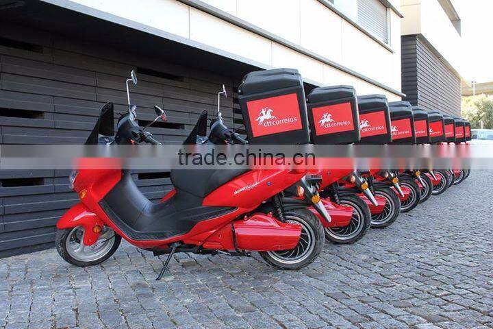 5000w Motorcycle/Scooter with insulated fiberglass food delivery box