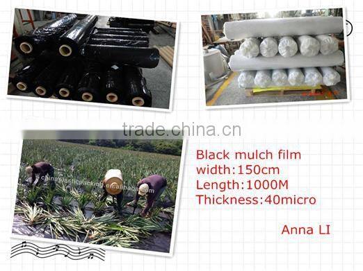LDPE black rolls agriculture mulch film