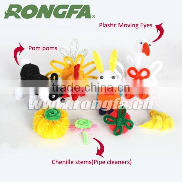 colorful metallic chenille stem christmas decorative tinsel