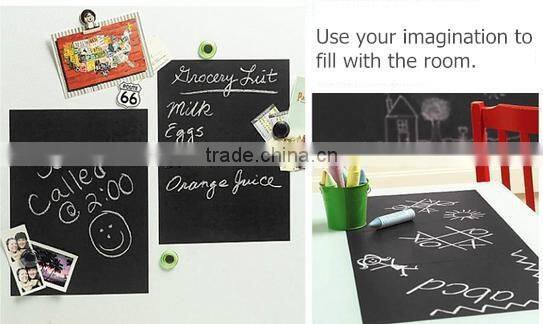 Eco-friendly Fancy Blackboard Wall Poster/ Wall Paper