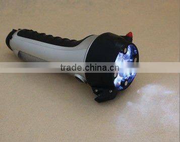 Vehicle emergency, alarm hand torch