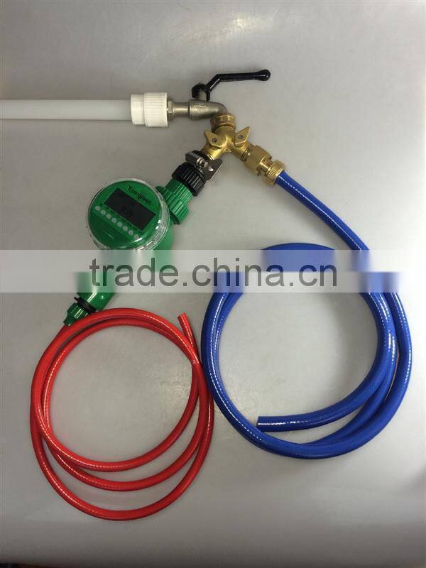 powerful garden drip irrigation system digital battery water timer