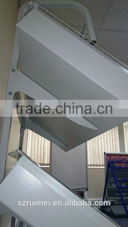 Practical customized multi-tier library magazine/newspaper display