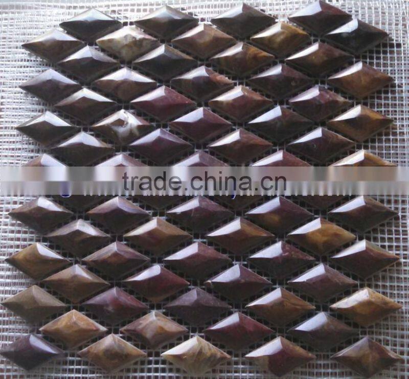 The most beautiful& best quality MULTI RED ONYX MOSAIC TILES COLLECTIONS
