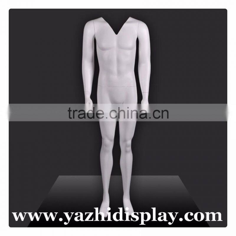 Ghost headless male mannequin for display