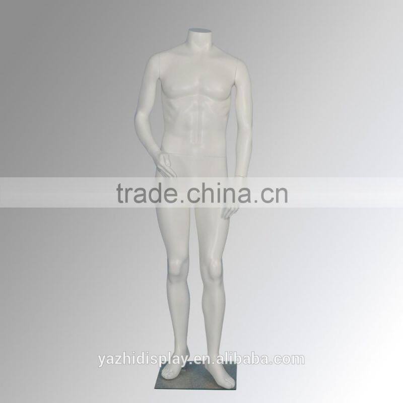 cheap headless display fat male mannequin for sale