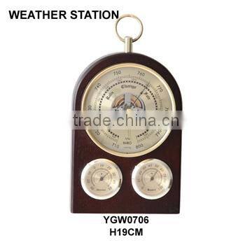 YG328 wood base weather station