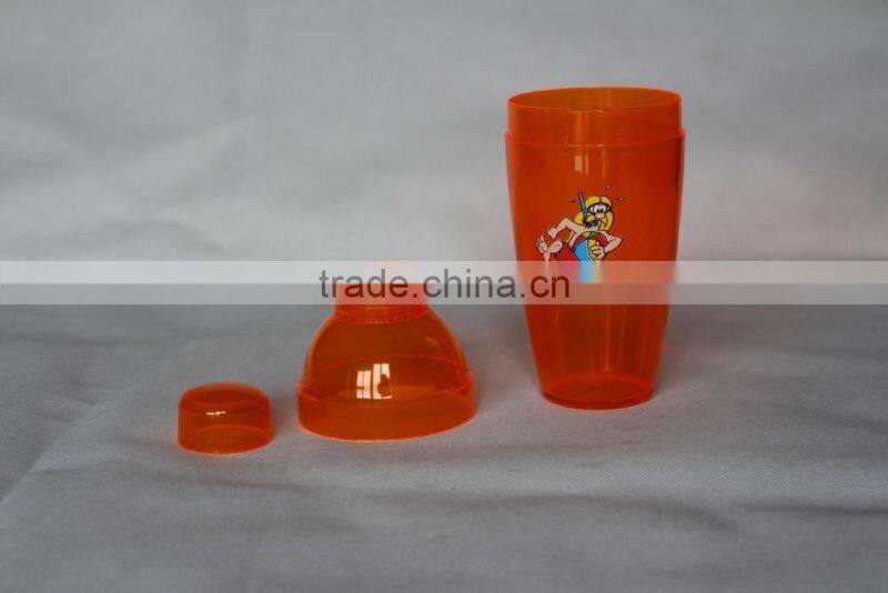 350ML PS material Cocktail Shaker