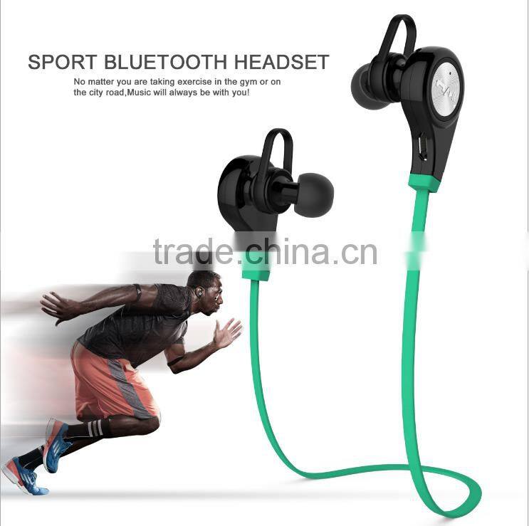Sports Stereo Bluetooth Wireless Headset, A9 Colorful Double Wireless Earphone For Outdoor Sports