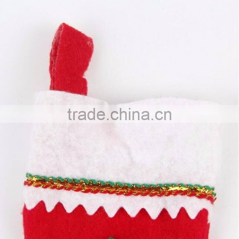 2016 Non-woven Christmas Stocking, Hanging Christmas Ornaments Decoration Supplies