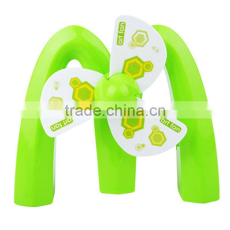 Supply fashion Creative M modeling USB charging large wind fan