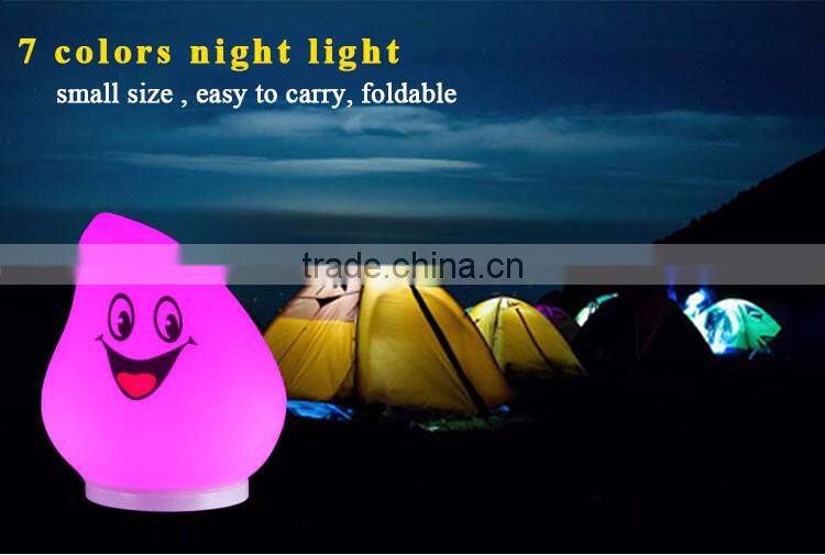 logo printing mood sensitive led night light lamp night sensor