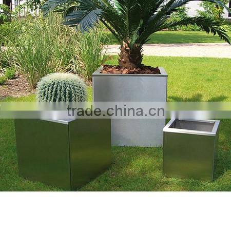 Arlau garden stainless steel flower pots