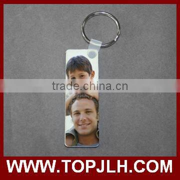 2017 Hot sell custom printed key ring/blank MDF key chain for sublimation