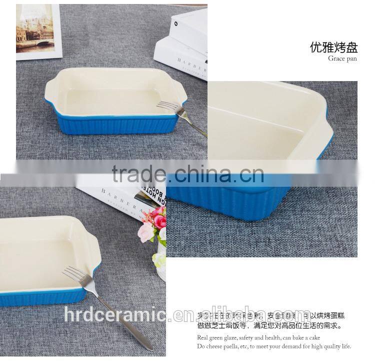 Wholesale stock ceramic square plate, custom cheap printed ceramic plate