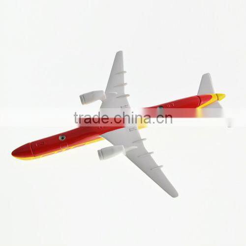 DHL Metal Airplane Model B757 for decoration