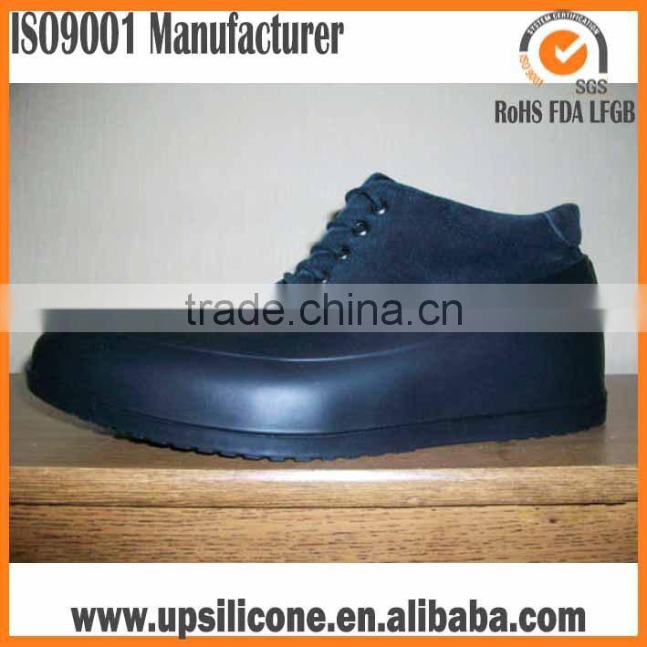 Flexible rubber man dress shoe Galoshes over shoes pvc overshoes