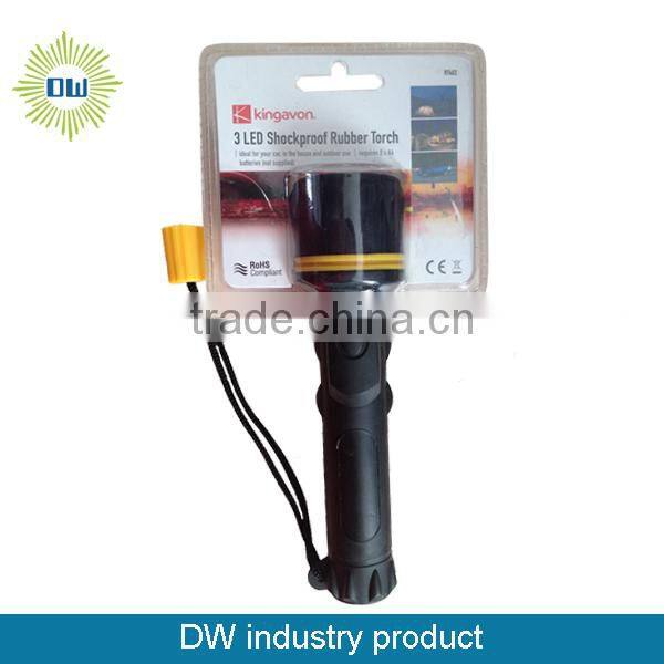 Wild purpose Neon PVC Torch/flashlight led