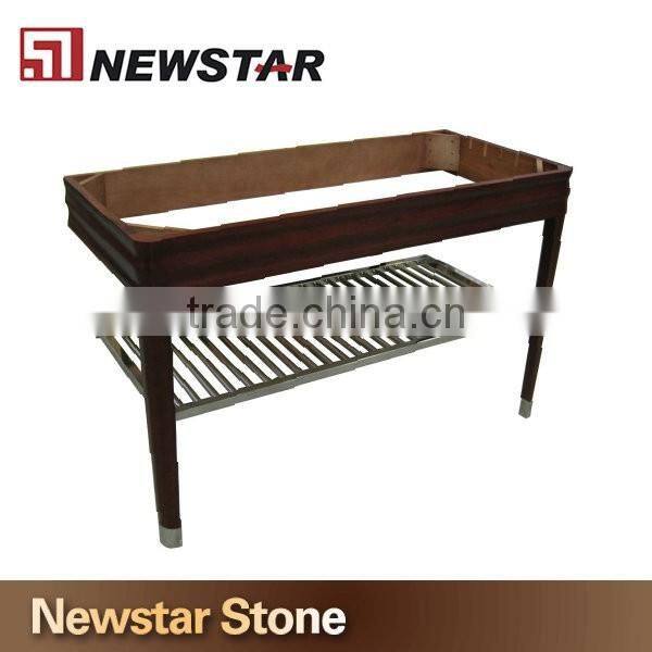 Vanity Base,modern oak wood small bathroom vanity cabinet,free standing Hotel vanity