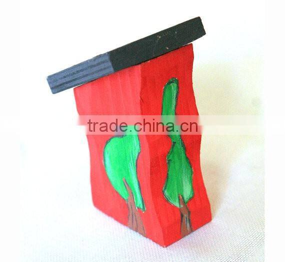 Wooden house Wood toy Wood house