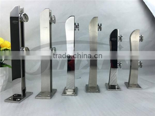Stainless Steel Side Mounted Glass Spigot For Staircase Balcony Railing