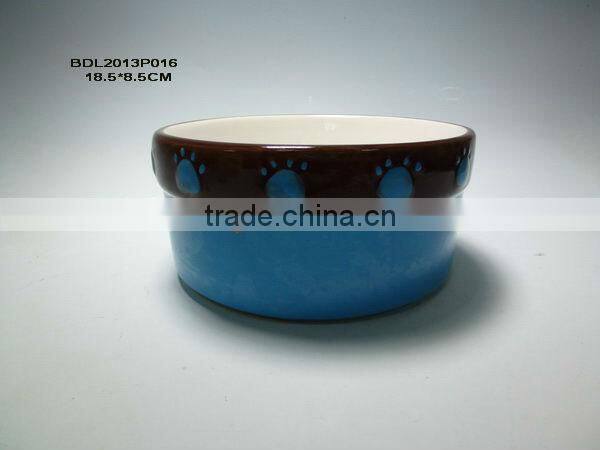 Porcelain Pet Bowl For Doggy,Ceramic Bowl