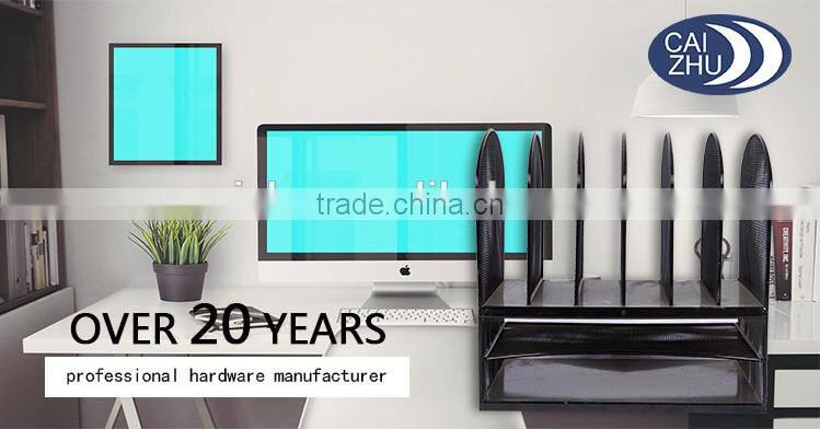 Metal office desk organizer document tray for wholesale
