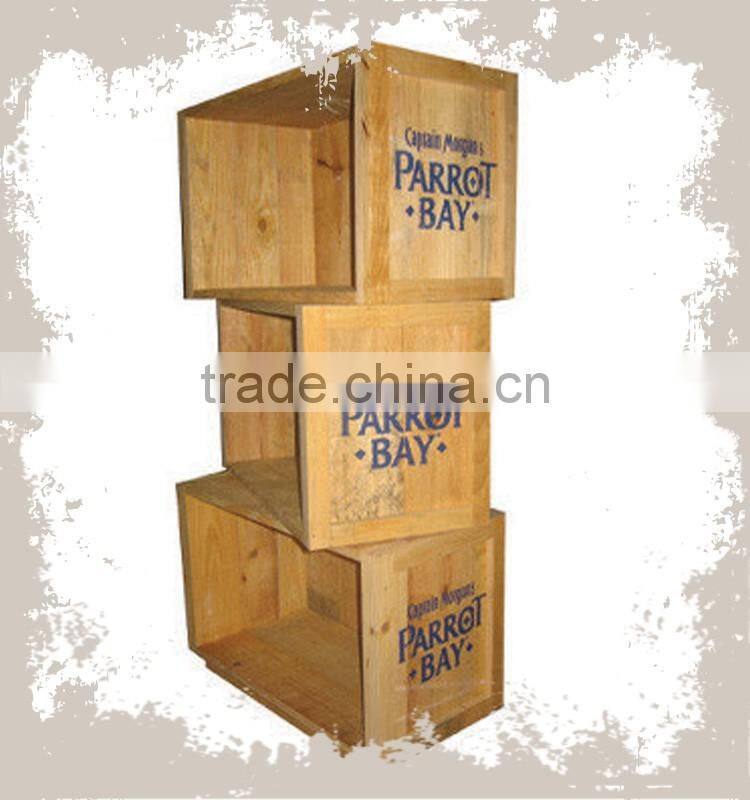 Used commercial acrylic wine racks for decoration display