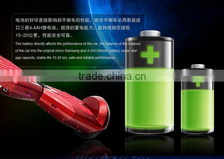 Factory Price balancing car 2 wheels electric scooter balance scooter with LED lights/CE