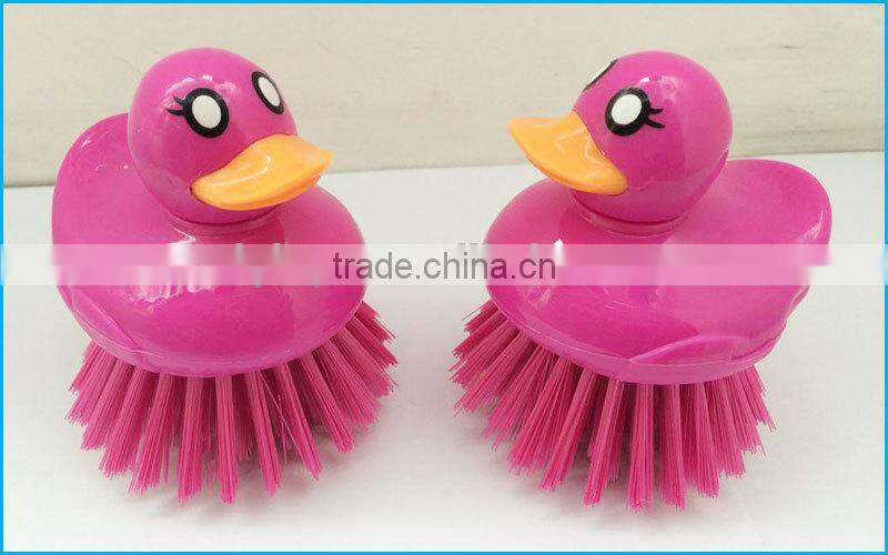 Plastic cartoon dish brush pot brush kitchen brush