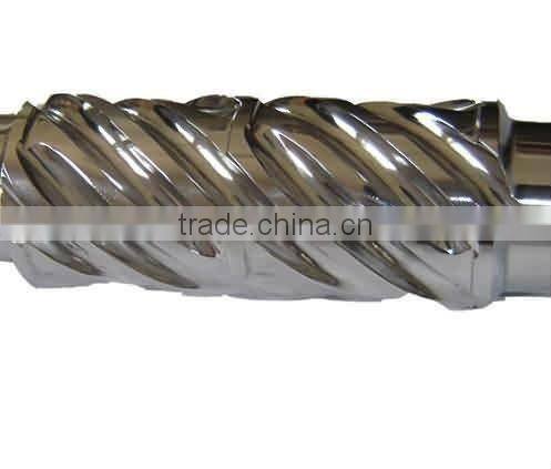 Extruder screw design for machine