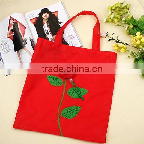 rose shaped polyester Shopping Tote Bag for beloved