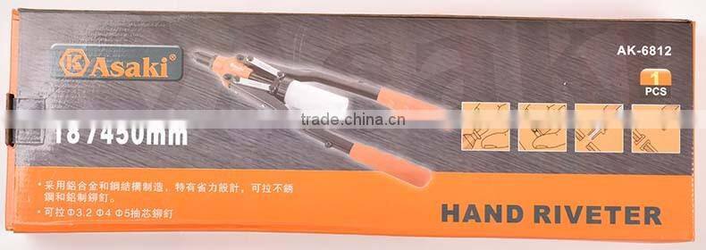 AK-6812 17" heavy duty hand riveter