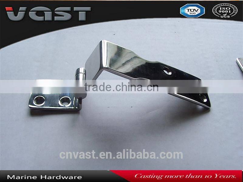 Mirror Polished Stainless Steel Hinge, Glass Door Hinge, Cabinet Hinge